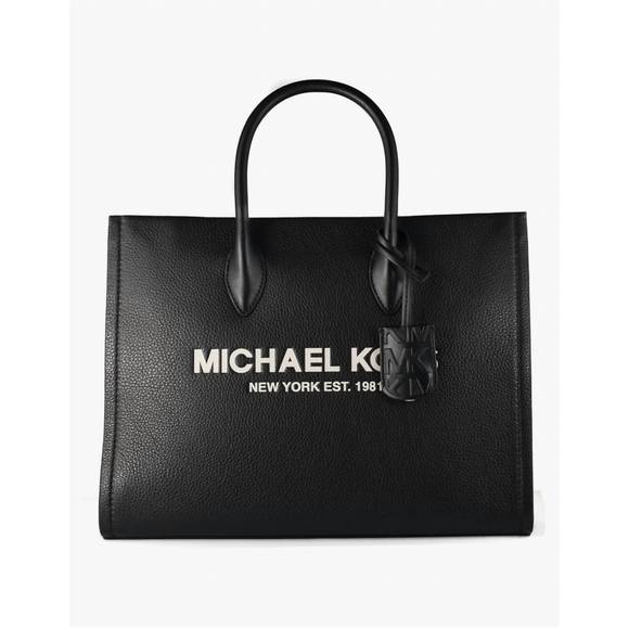 NEW MICHAEL KORS mirella medium pebbled leather tote bag - Picture 3 of 3